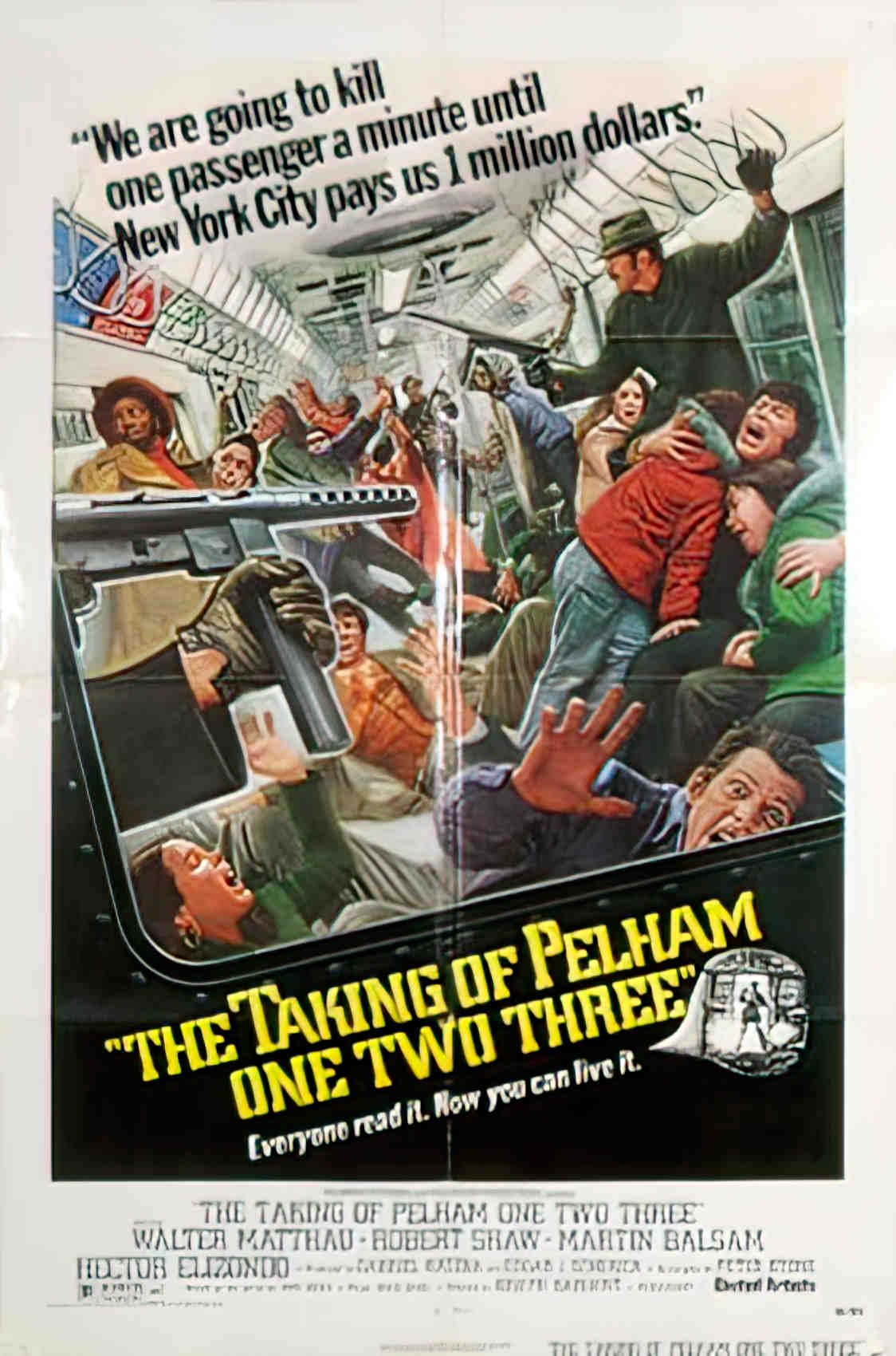 taking of pelham one us 1sh Advert A4 Photo Print