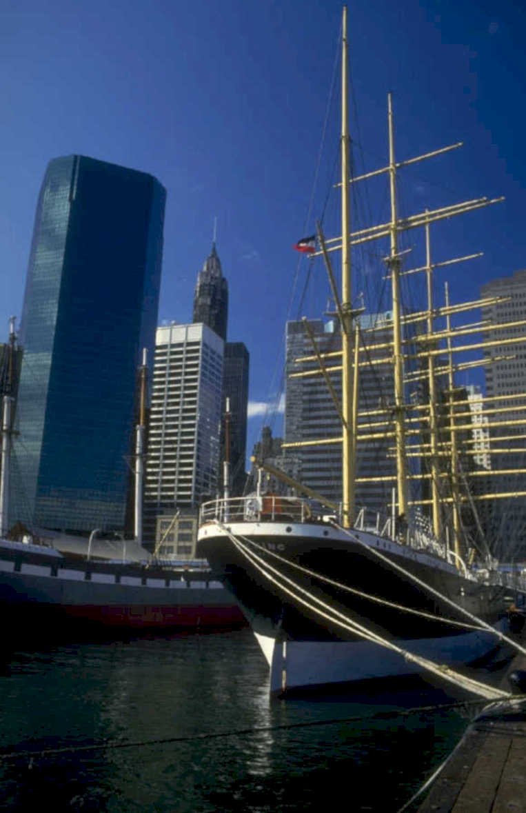 tall ship chicago 1980s 1990s A4 Photo Print