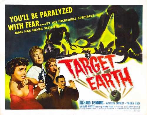 target earth  04 film star poster A4 Photo Print