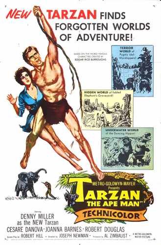 tarzan ape man 1959  01 film star poster A4 Photo Print