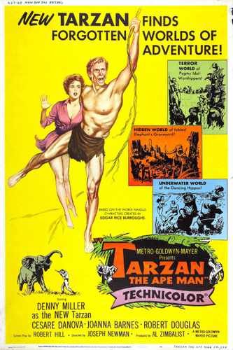 tarzan ape man 1959  03 film star poster A4 Photo Print