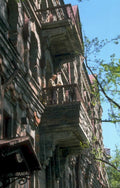 tbilisi architecture balcony 1980s 1990s A4 Photo Print