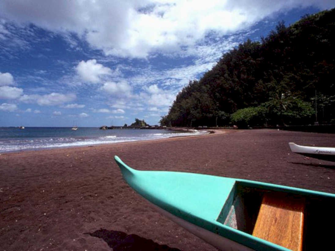 teal kayak kaimana1980s 1990s A4 Photo Print