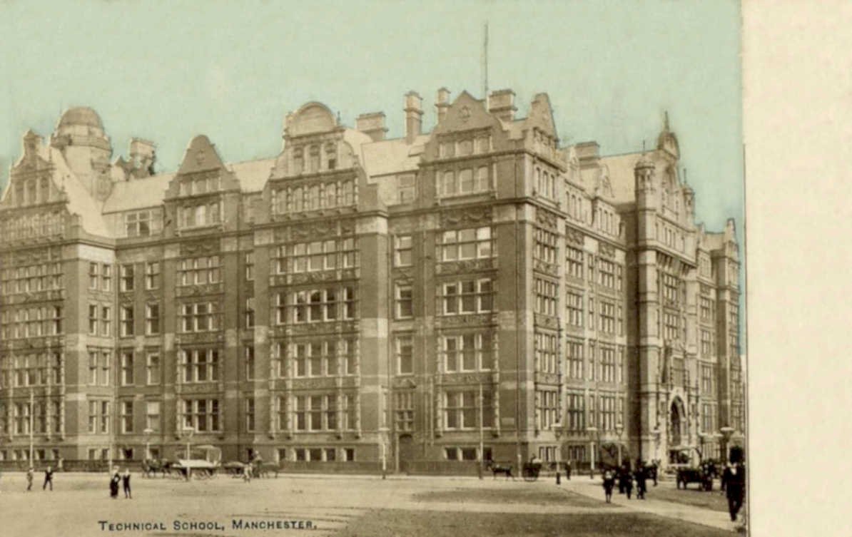 technical school manchesterVintage 1880s 1900s A4 Photo Print
