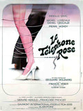 telephone rose le Advert A4 Photo Print