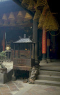 temple altar scene 1980s 1990s A4 Photo Print