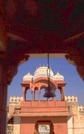 temple bell tower 1980s 1990s A4 Photo Print