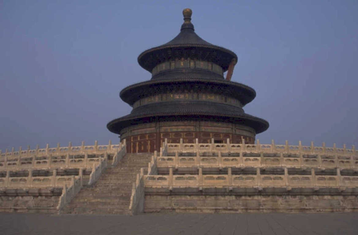 temple heaven china 1980s 1990s A4 Photo Print