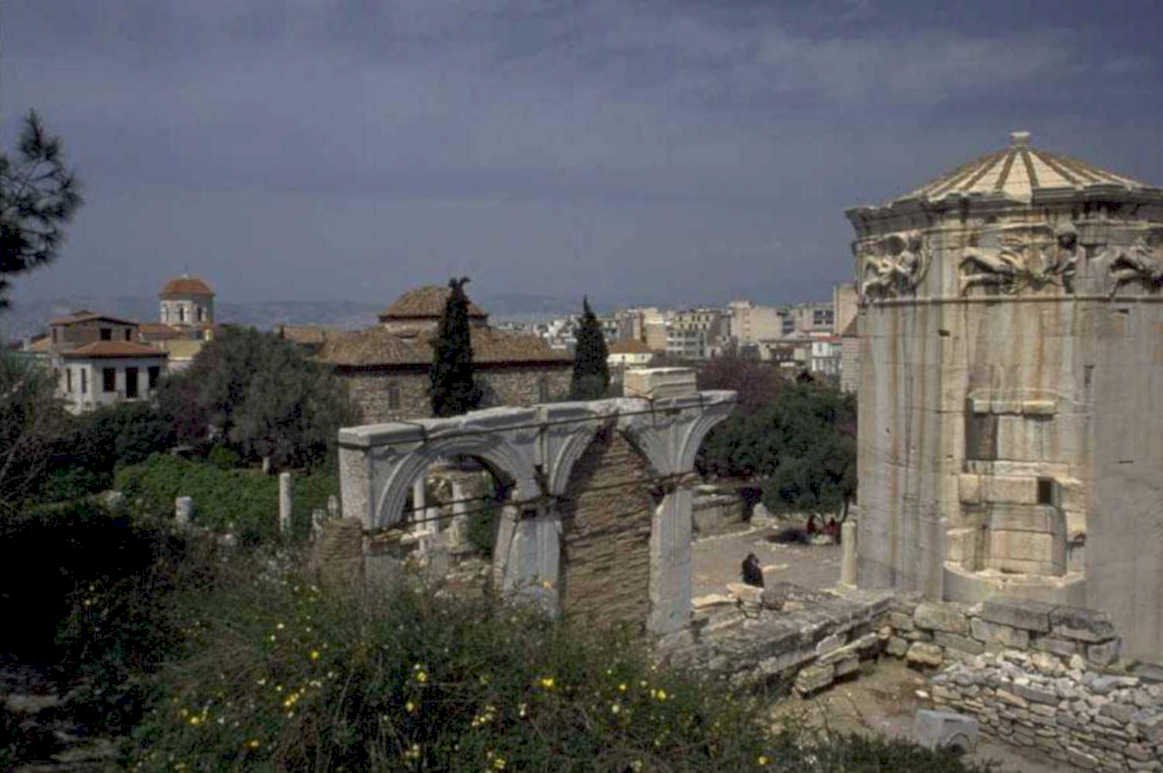 temple hephaestus agora 1980s 1990s A4 Photo Print