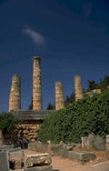 temple hephaestus ruins 1980s 1990s A4 Photo Print