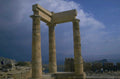 temple ruins leptis 1980s 1990s A4 Photo Print