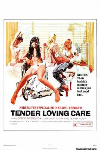 tender loving care  01 film star poster A4 Photo Print