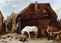 teniers david the younger the chaff cutter Art A4 Photo Print