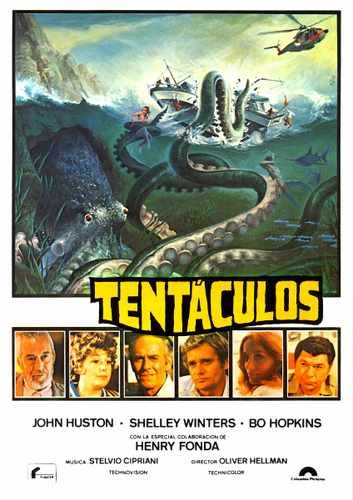 tentacles  03 film star poster A4 Photo Print
