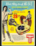 teppaz portable record player 1960s Advert A4 Photo Print