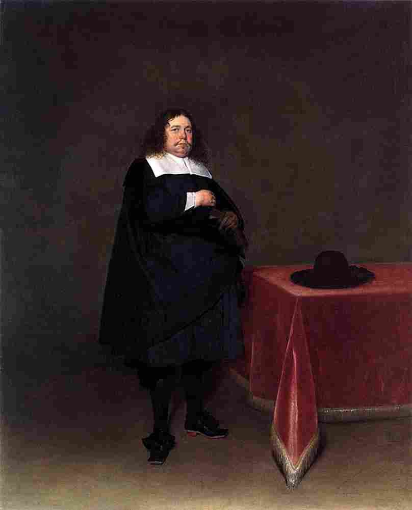ter Burgomaster Jan van Duren Art A4 Photo Print