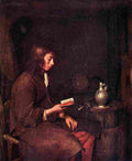 ter The Reader Art A4 Photo Print