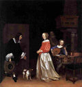 ter The Suitor s Visit Art A4 Photo Print