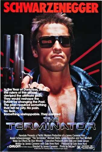 terminator  01 film star poster A4 Photo Print
