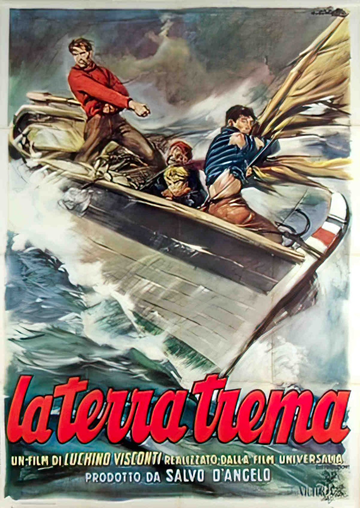 terra trema ital Advert A4 Photo Print