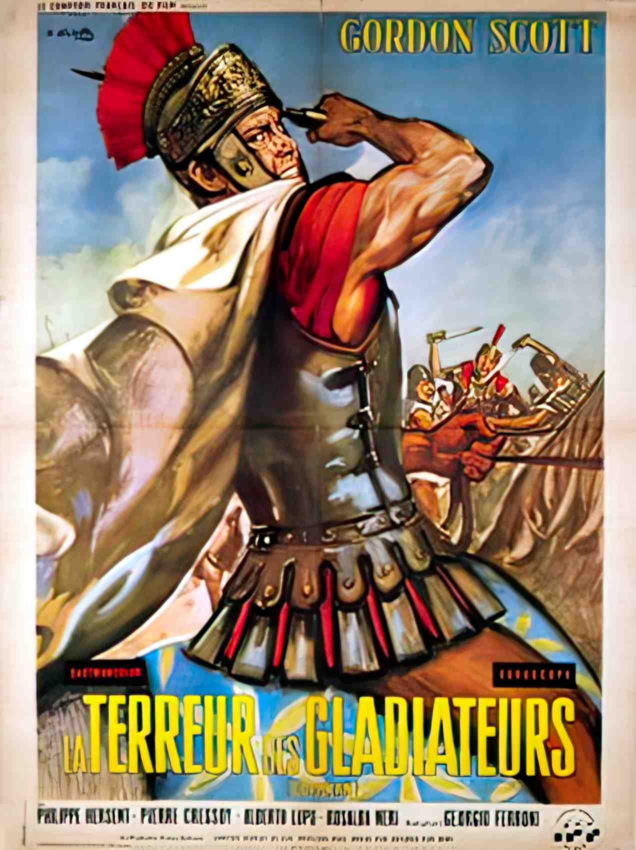 terreur des gladiateurs pt Advert A4 Photo Print