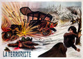 terroriste la Advert A4 Photo Print