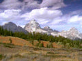teton grand landscape1980s 1990s A4 Photo Print