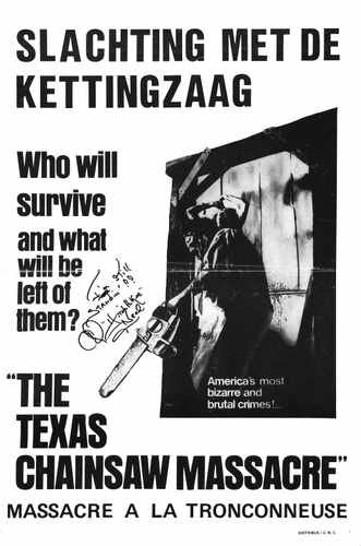 texas chainsaw massacre 1  06 film star poster A4 Photo Print