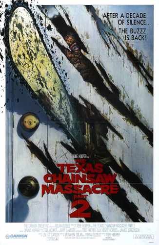 texas chainsaw massacre 2  01 film star poster A4 Photo Print