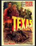 texas italian movie poster Advert A4 Photo Print