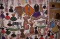 textile andes panel 1980s 1990s A4 Photo Print