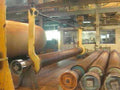 textile rolls storage1980s 1990s A4 Photo Print