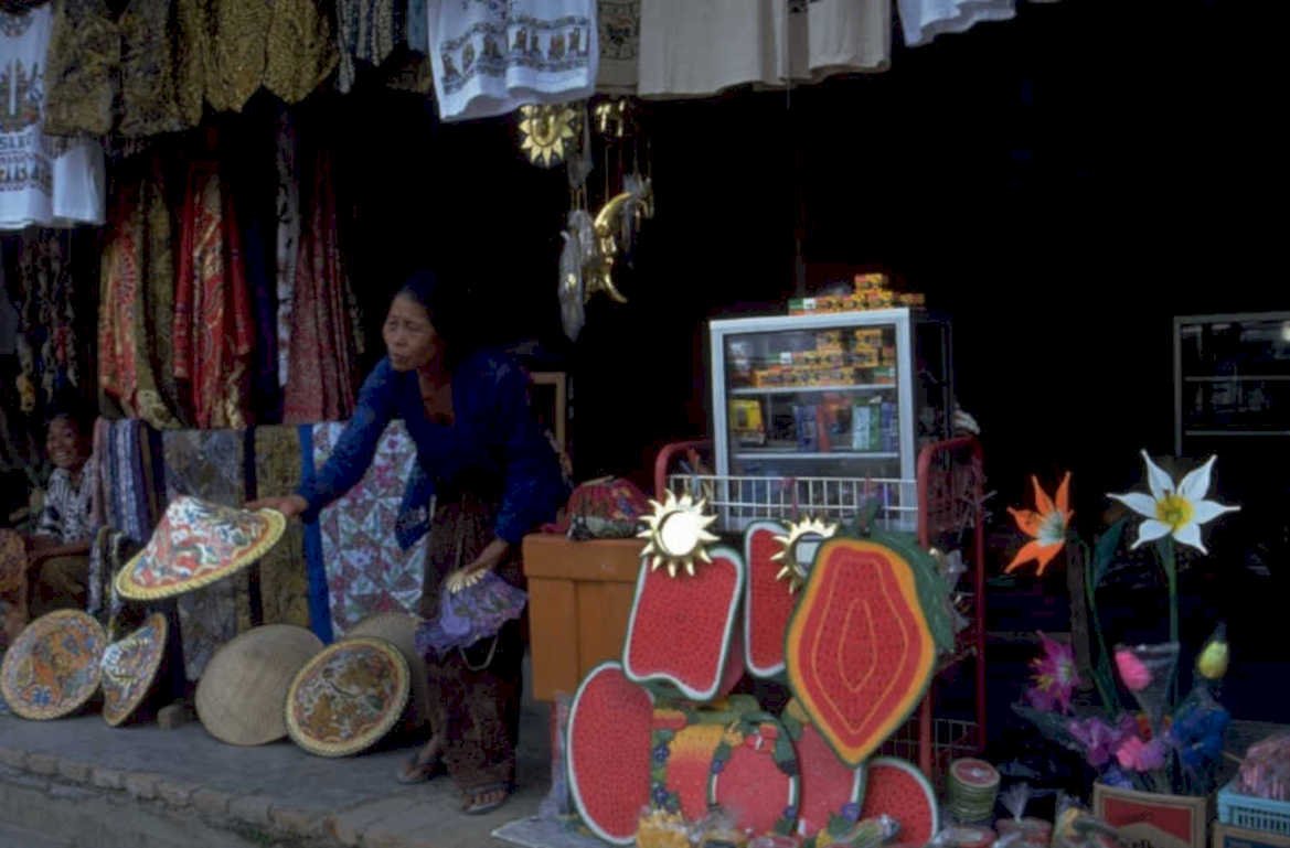 textile vendor watermelon 1980s 1990s A4 Photo Print