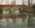 tha French River with Bridge Art A4 Photo Print