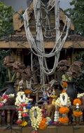 thai altar offerings 1980s 1990s A4 Photo Print
