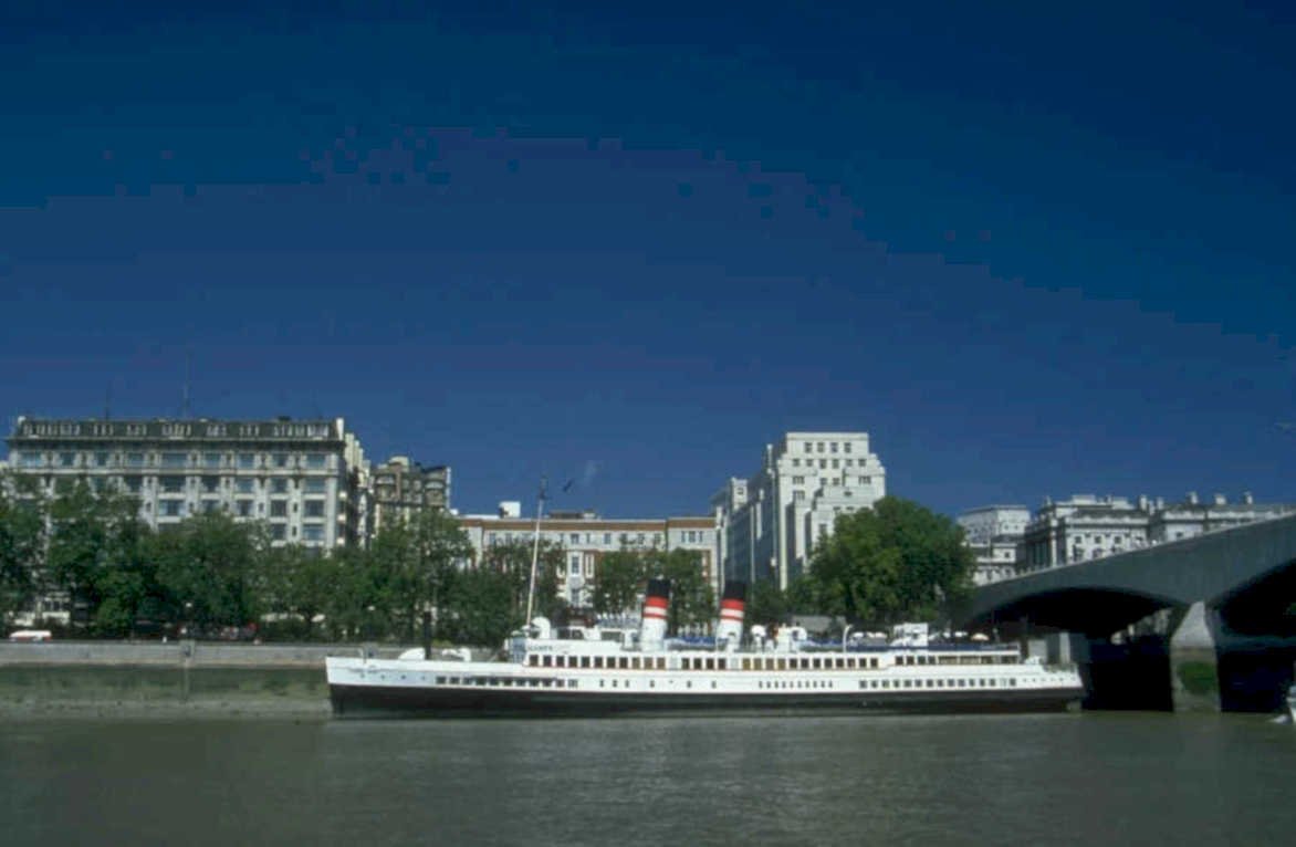 thames clipper boats 1980s 1990s A4 Photo Print