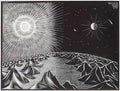 the 4th day of the creation mc escher 1926 A4 Photo Print