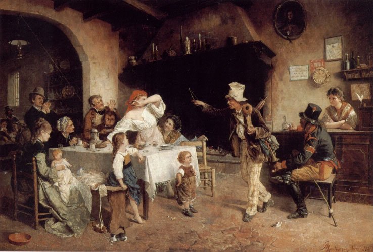 the Entertainer Art A4 Photo Print