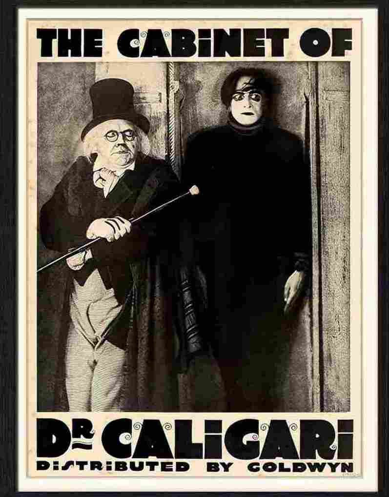 the cabinet of dr caligaru Advert A4 Photo Print