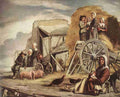 the cart Art A4 Photo Print