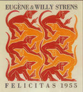 the four elements fire mc escher 1952 A4 Photo Print