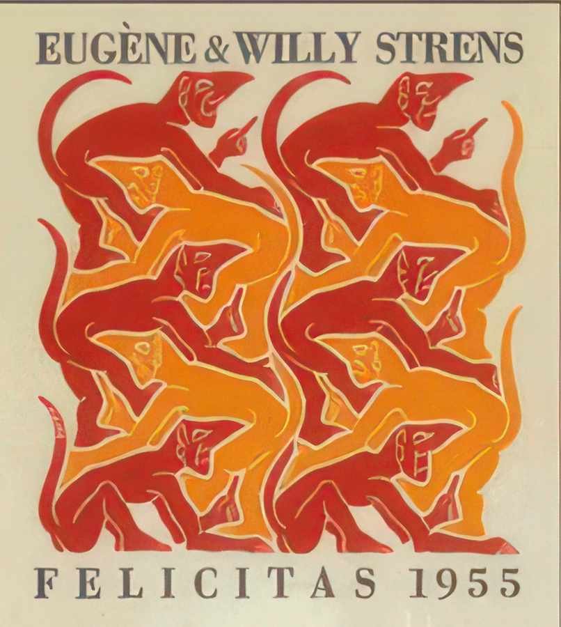 the four elements fire mc escher 1952 A4 Photo Print