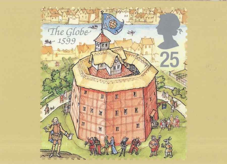 the globe theatre 1599 southwark london shakespeare 161436 A4 Photo Print