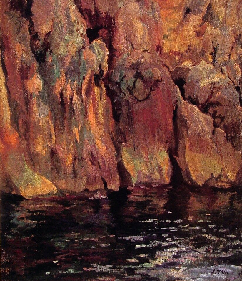 the grotto Art A4 Photo Print