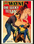 the lucky texan john wayne western movie poster 1934 Advert A4 Photo Print
