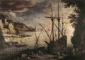 the port Art A4 Photo Print