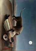 the sleeping gypsy rousseau A4 Photo Print