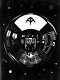 the sphere mc escher 1921 A4 Photo Print
