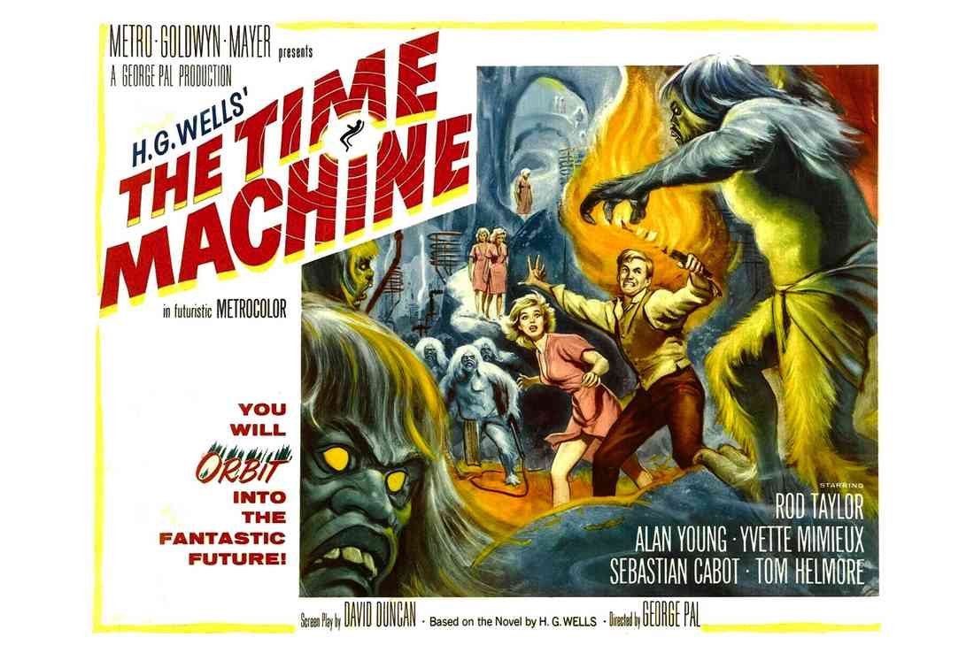 the time machine use A4 Photo Print