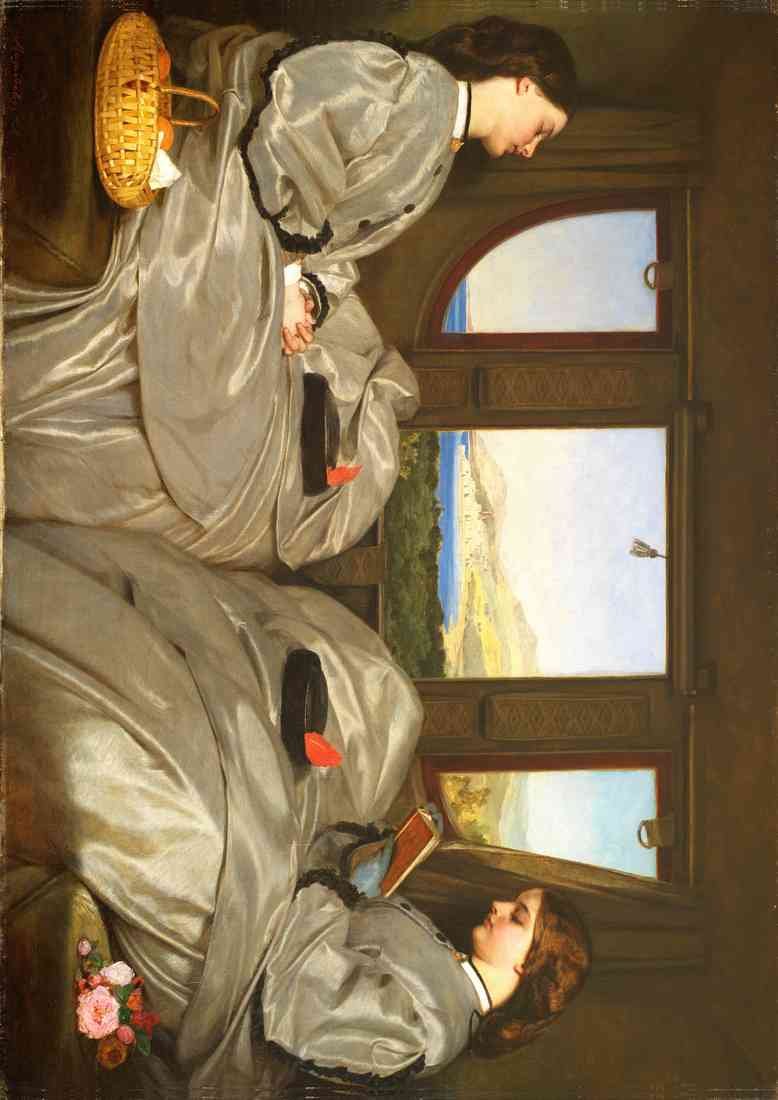 the travelling companions augustus egg A4 Photo Print